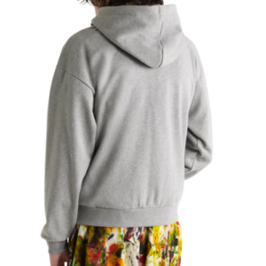 Celine Homme Logo Print Cotton Blend Jersey Hoodie